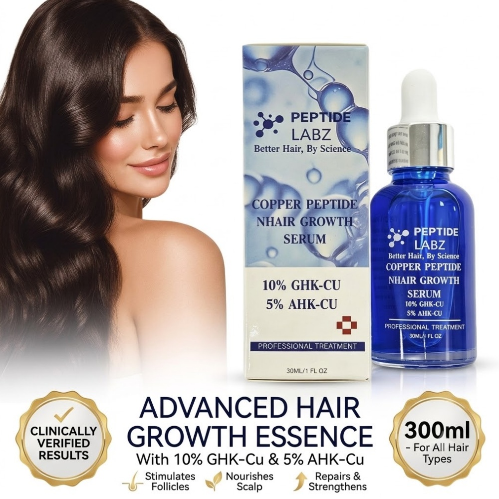 Hair Care Tonic - Esensi Pertumbuhan Rambut Peptida Tembaga GHK