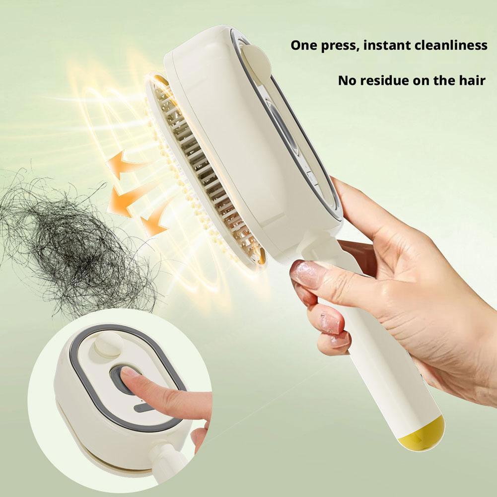 Hair Care Essential Oil Atomizing - Sisir Pijat Elektrik Semprot Udara dengan