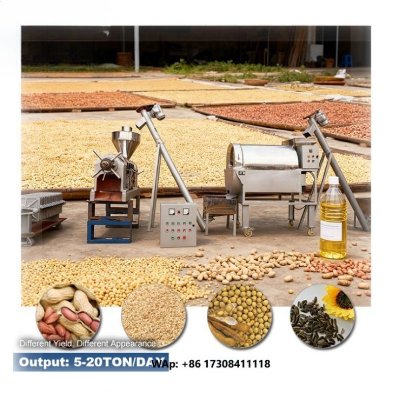 Castor Oil Cold Press - Mesin Pembuat Minyak Biji Bunga Matahari,