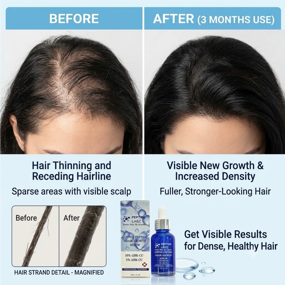 Esensi Pertumbuhan Rambut Pept - Hair Care Tonic ulasan dan harga