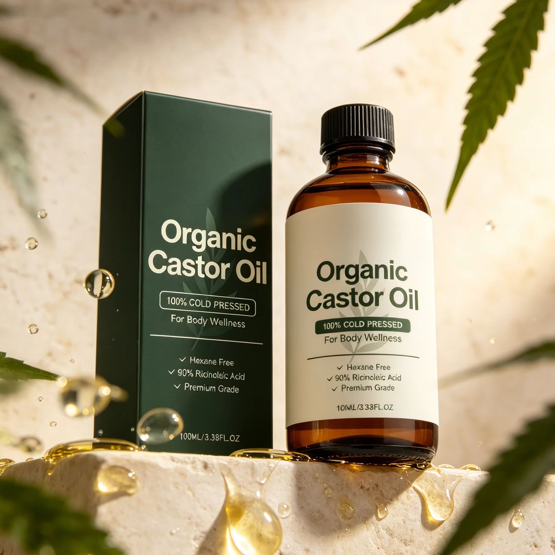 Minyak Jarak Organik Cold Pres - Castor Oil Cold Press ulasan dan harga