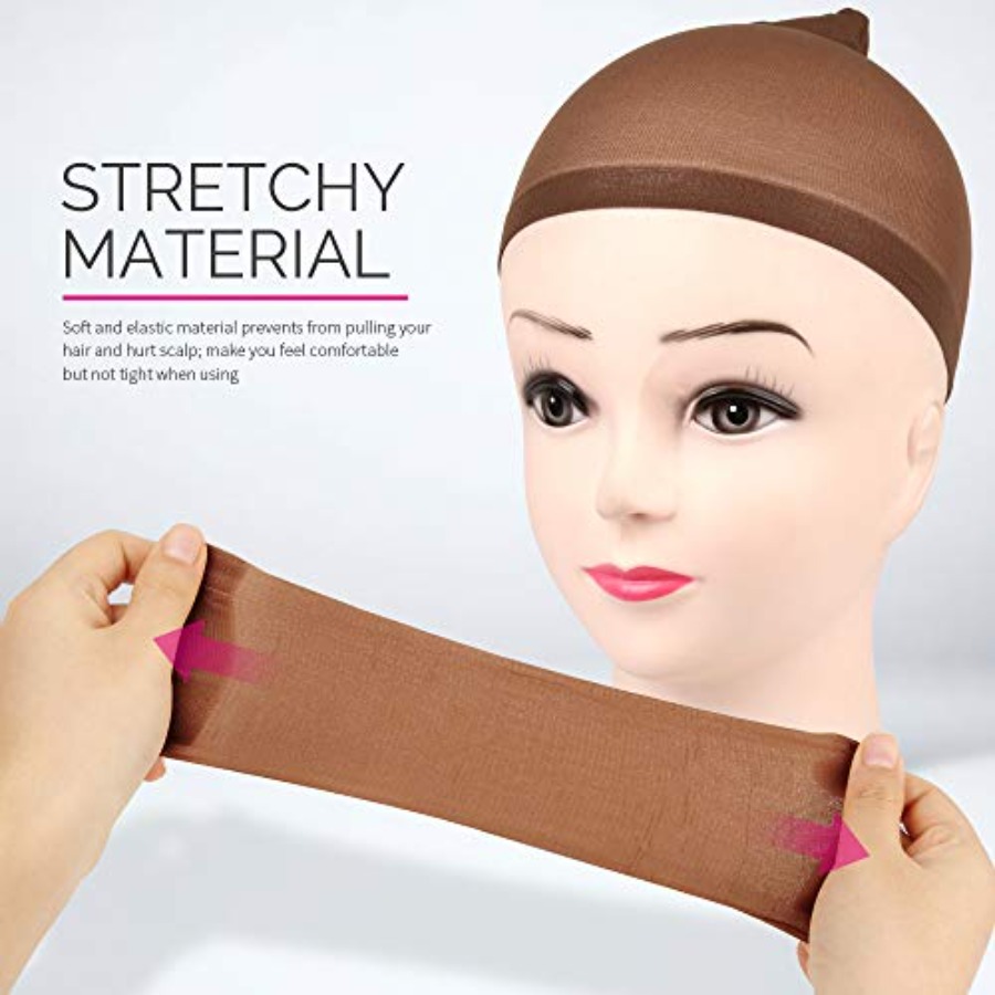 Topi Wig, 4 buah Stoking Cokla - Wig Cap Stocking ulasan dan harga