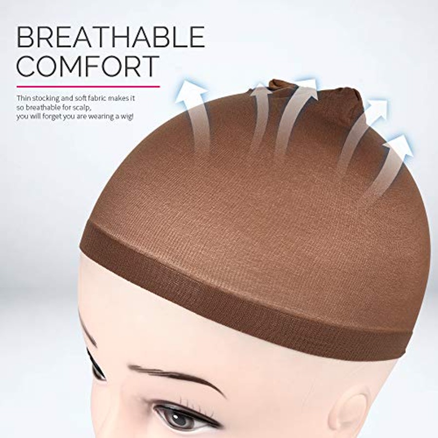 Topi Wig, 4 buah Stoking Cokla - Wig Cap Stocking ulasan dan harga