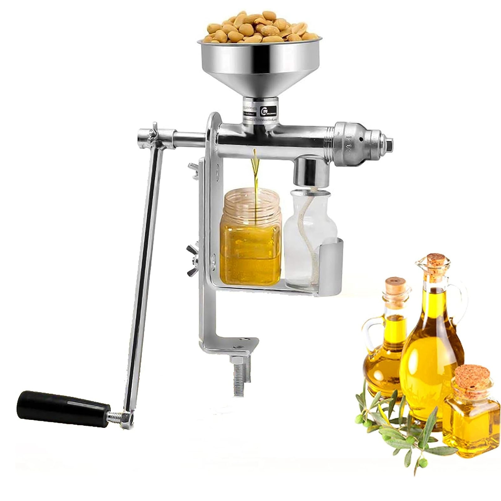 Mesin Ekstraktor Minyak Mesin  - Castor Oil Cold Press ulasan dan harga