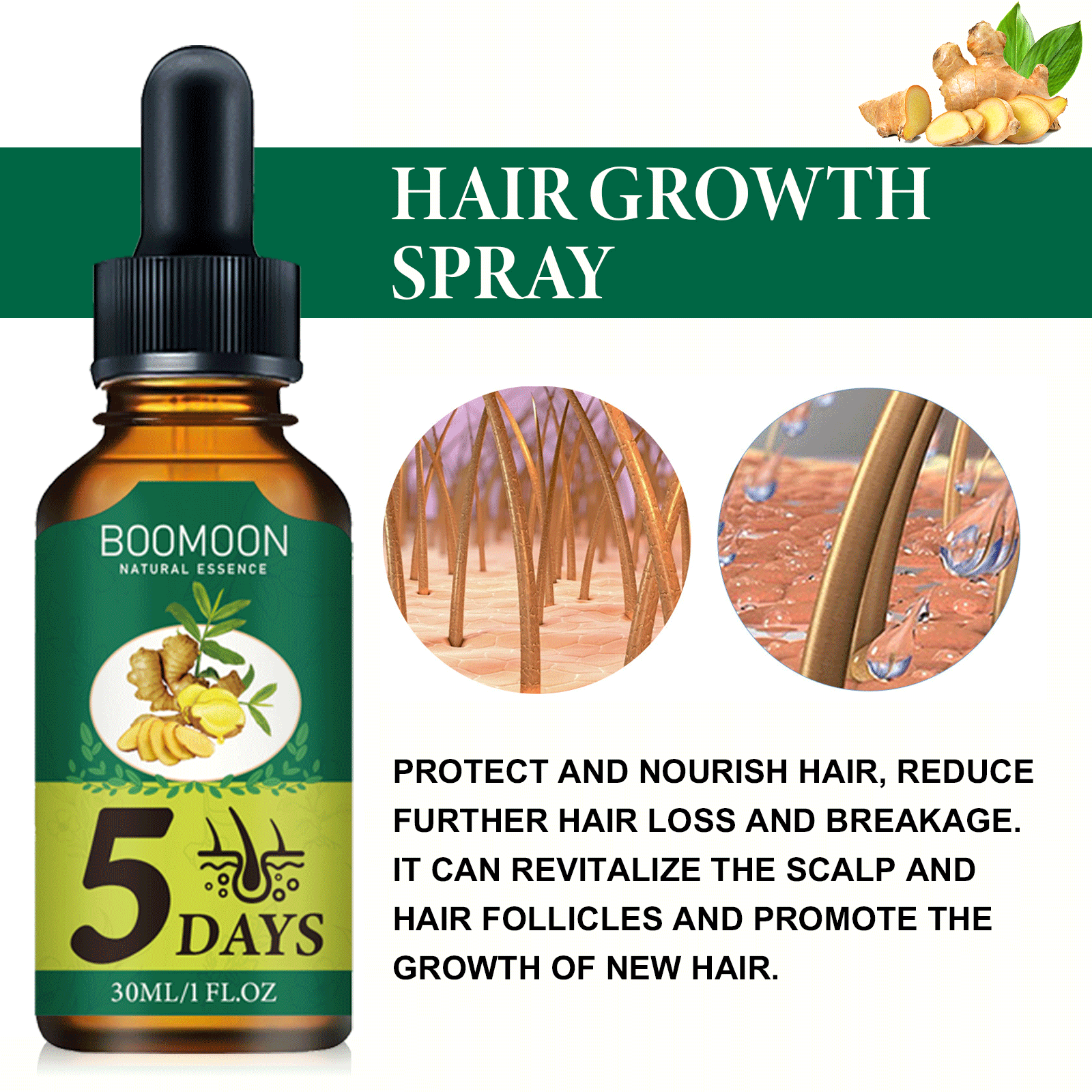 Minyak Esensi Penumbuh Rambut  - Hair Care Essential Oil Atomizing ulasan dan harga