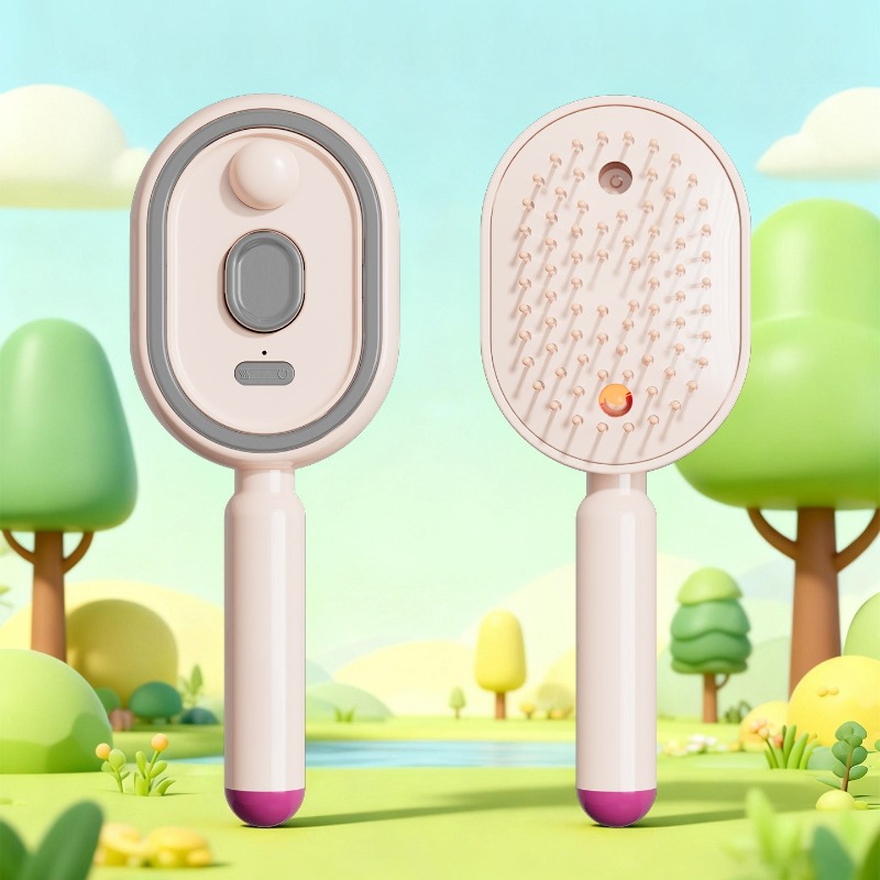 Sisir pijat elektrik dengan se - Hair Care Essential Oil Atomizing ulasan dan harga