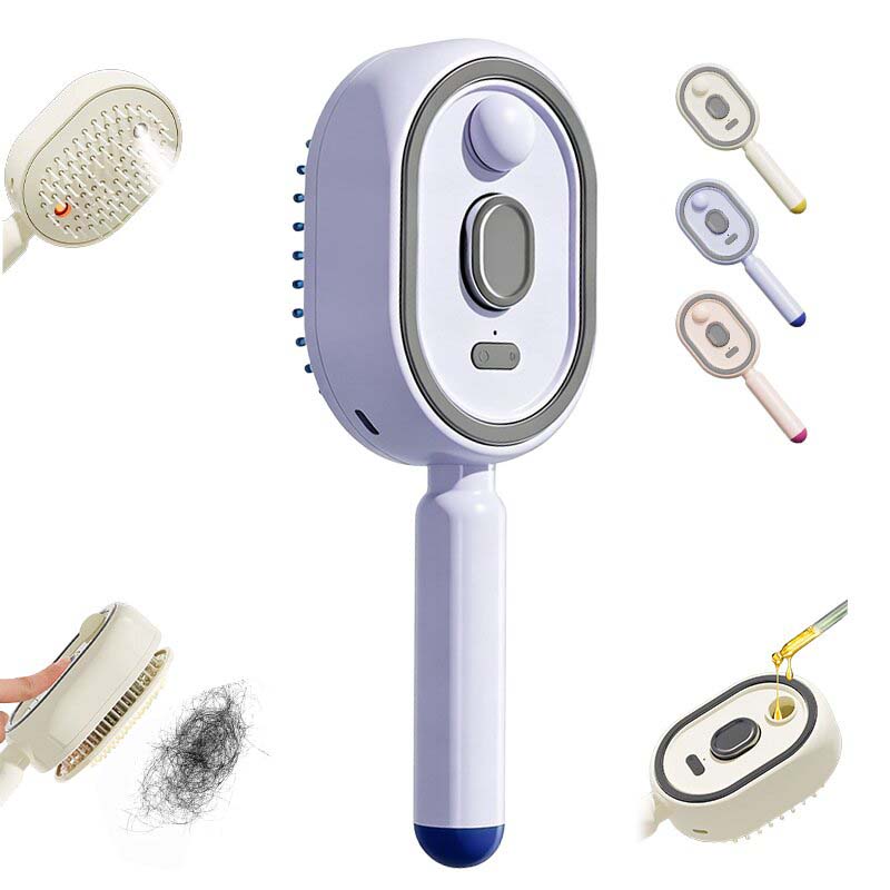 Sisir Pijat Elektrik Semprot U - Hair Care Essential Oil Atomizing ulasan dan harga