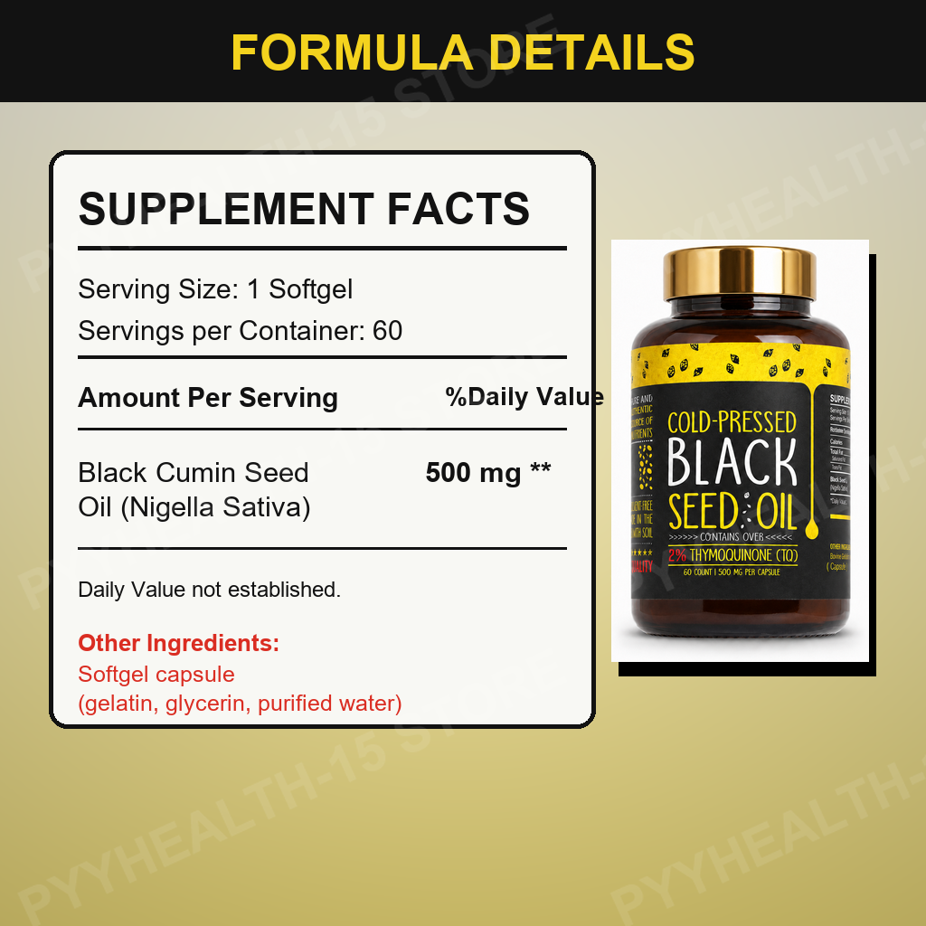 Minyak Biji Jintan Hitam Softg - Castor Oil Cold Press ulasan dan harga