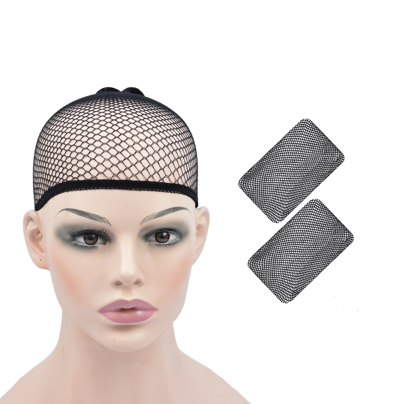 2 Buah Jaring Rambut Ujung Ter - Wig Cap Stocking ulasan dan harga