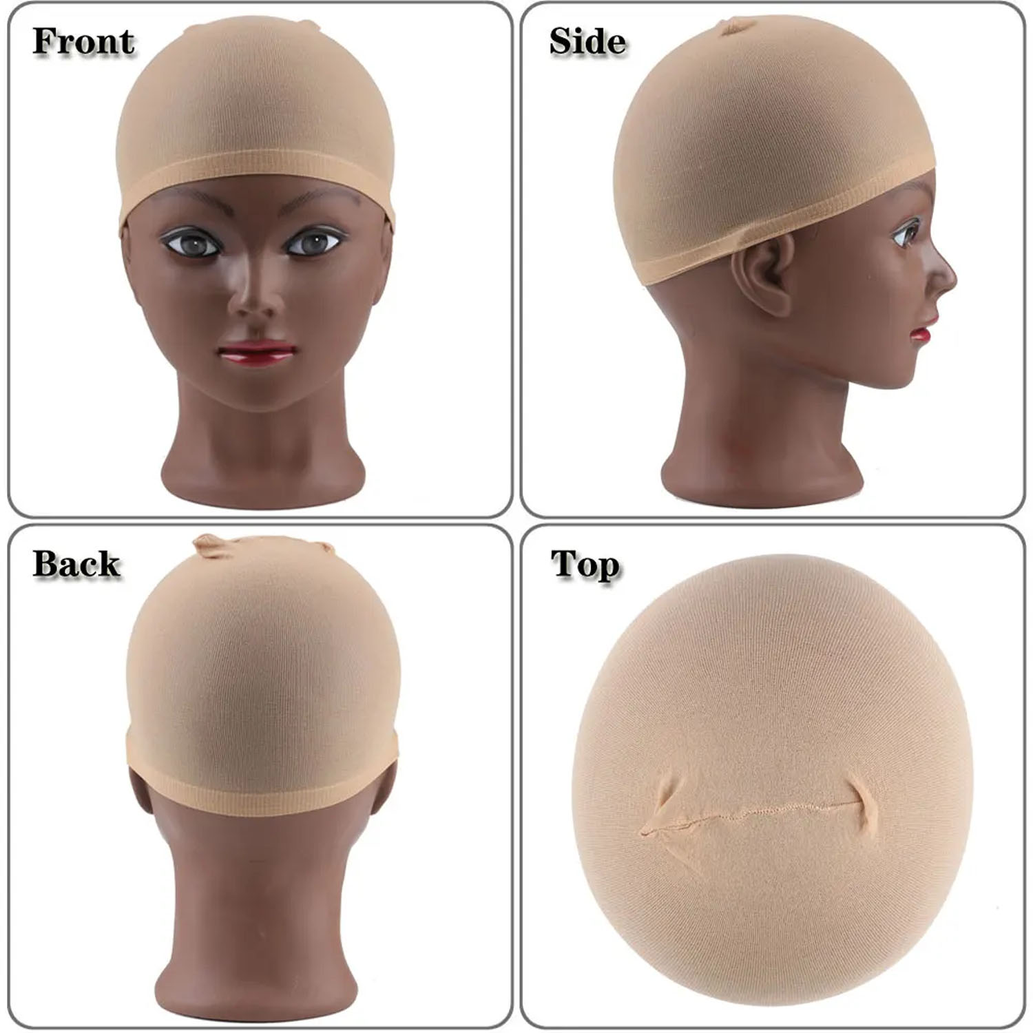 20/30 Buah Topi Stocking Baru  - Wig Cap Stocking ulasan dan harga