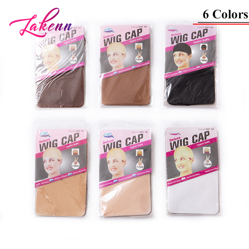 Topi Wig coklat tua untuk rend - Wig Cap Stocking ulasan dan harga