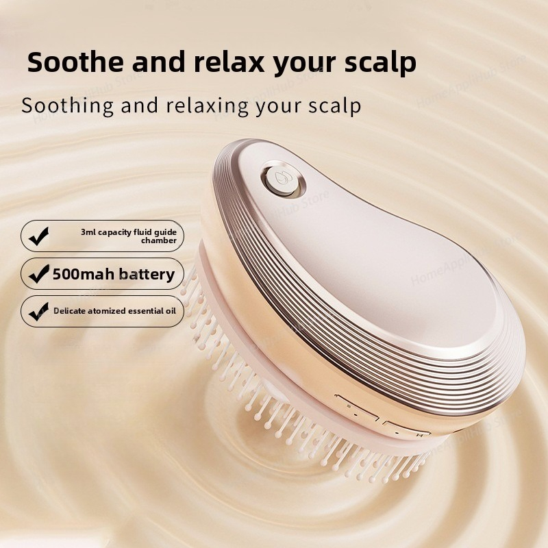 Sisir Pijat Elektrik Semprotan - Hair Care Essential Oil Atomizing ulasan dan harga