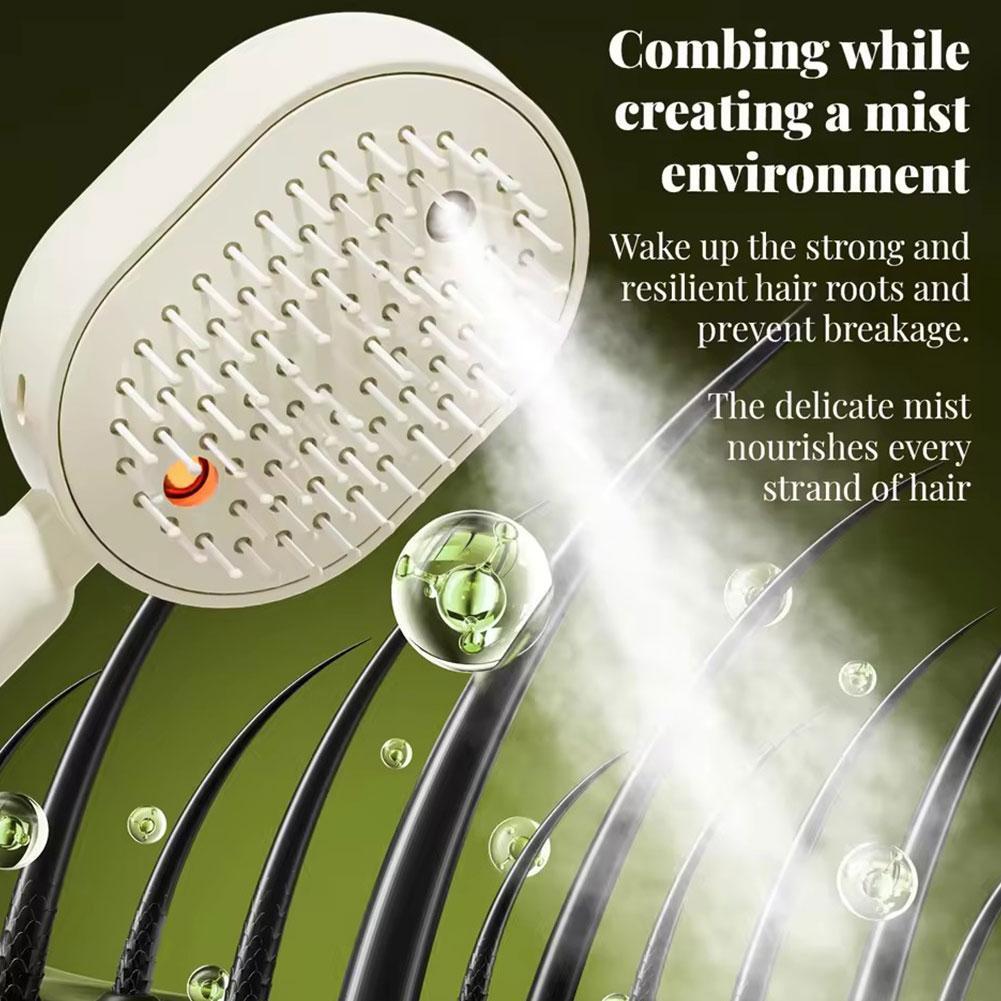 Sisir Pijat Elektrik dengan Se - Hair Care Essential Oil Atomizing ulasan dan harga