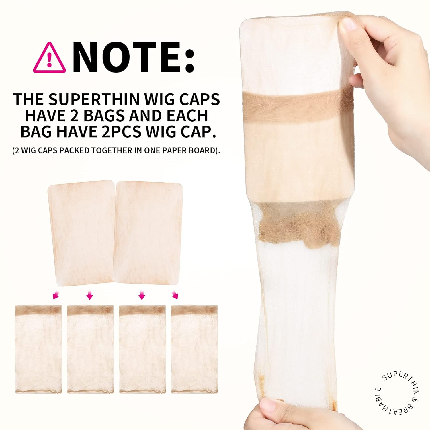 4/12 pcs Jaring Rambut Wig Nyl - Wig Cap Stocking ulasan dan harga