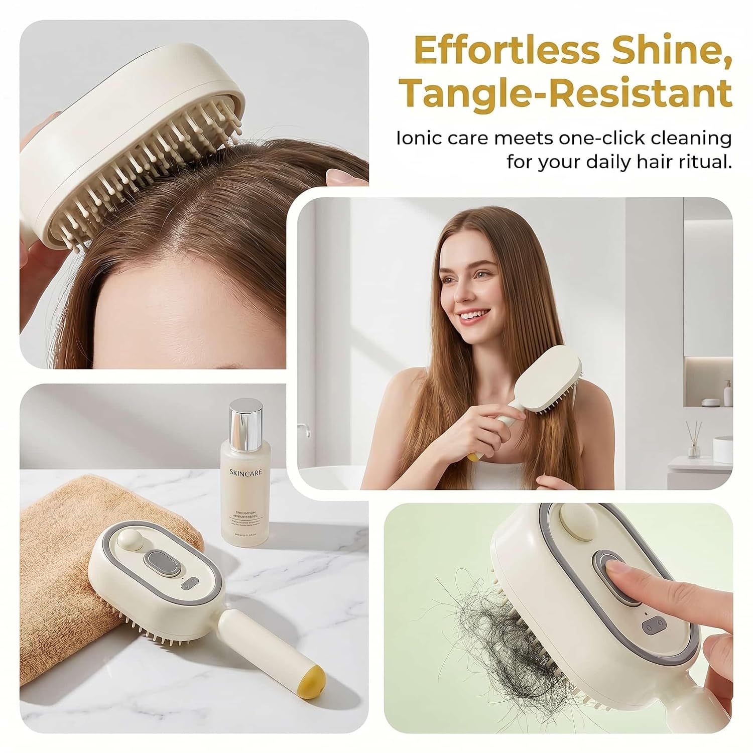 Sisir Udara Elektrik dengan Ba - Hair Care Essential Oil Atomizing ulasan dan harga