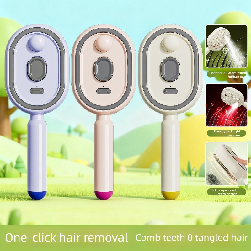 Sisir pijat elektrik multi-fun - Hair Care Essential Oil Atomizing ulasan dan harga