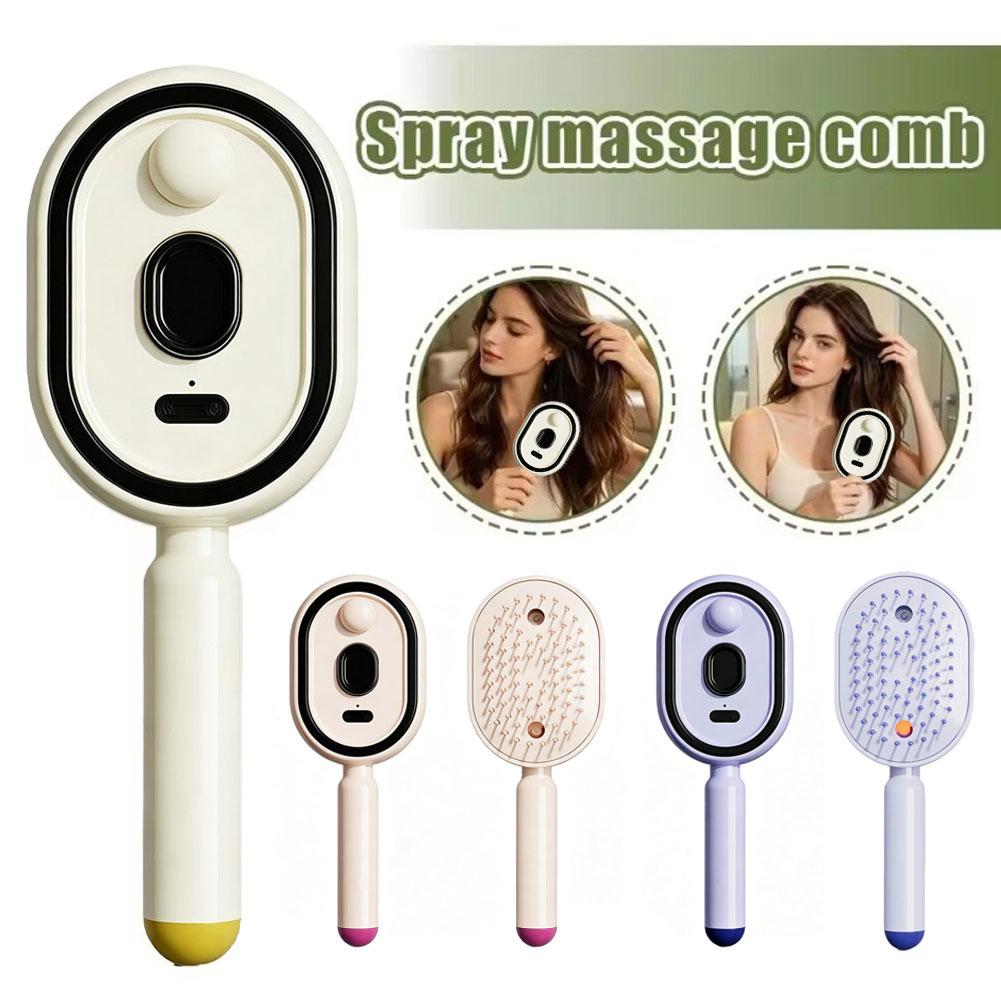 Sisir Pijat Multifungsi Sempro - Hair Care Essential Oil Atomizing ulasan dan harga