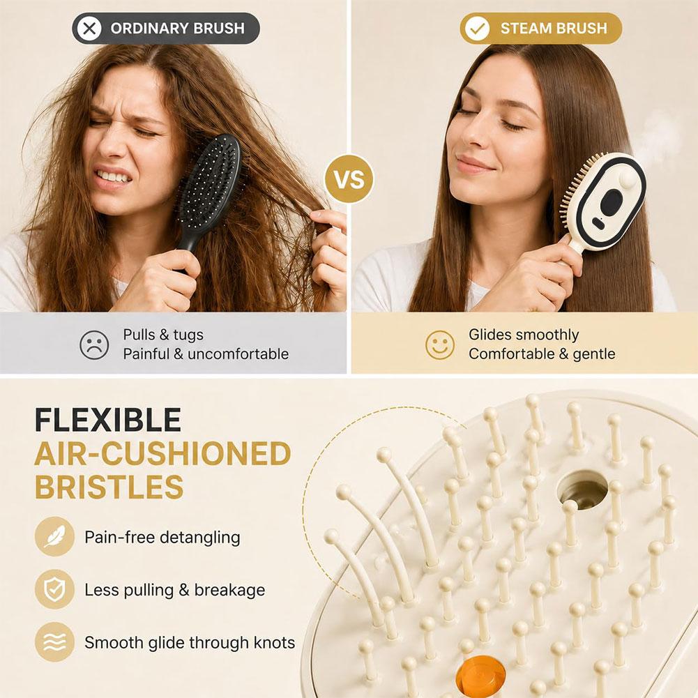 Sisir Pijat Multifungsi Sempro - Hair Care Essential Oil Atomizing ulasan dan harga