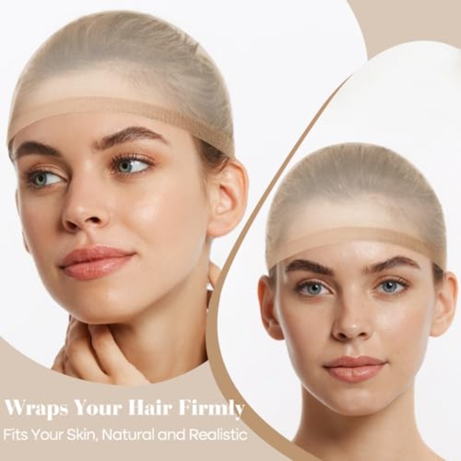 6 Pcs Wig Cap untuk Wanita, Ja - Wig Cap Stocking ulasan dan harga